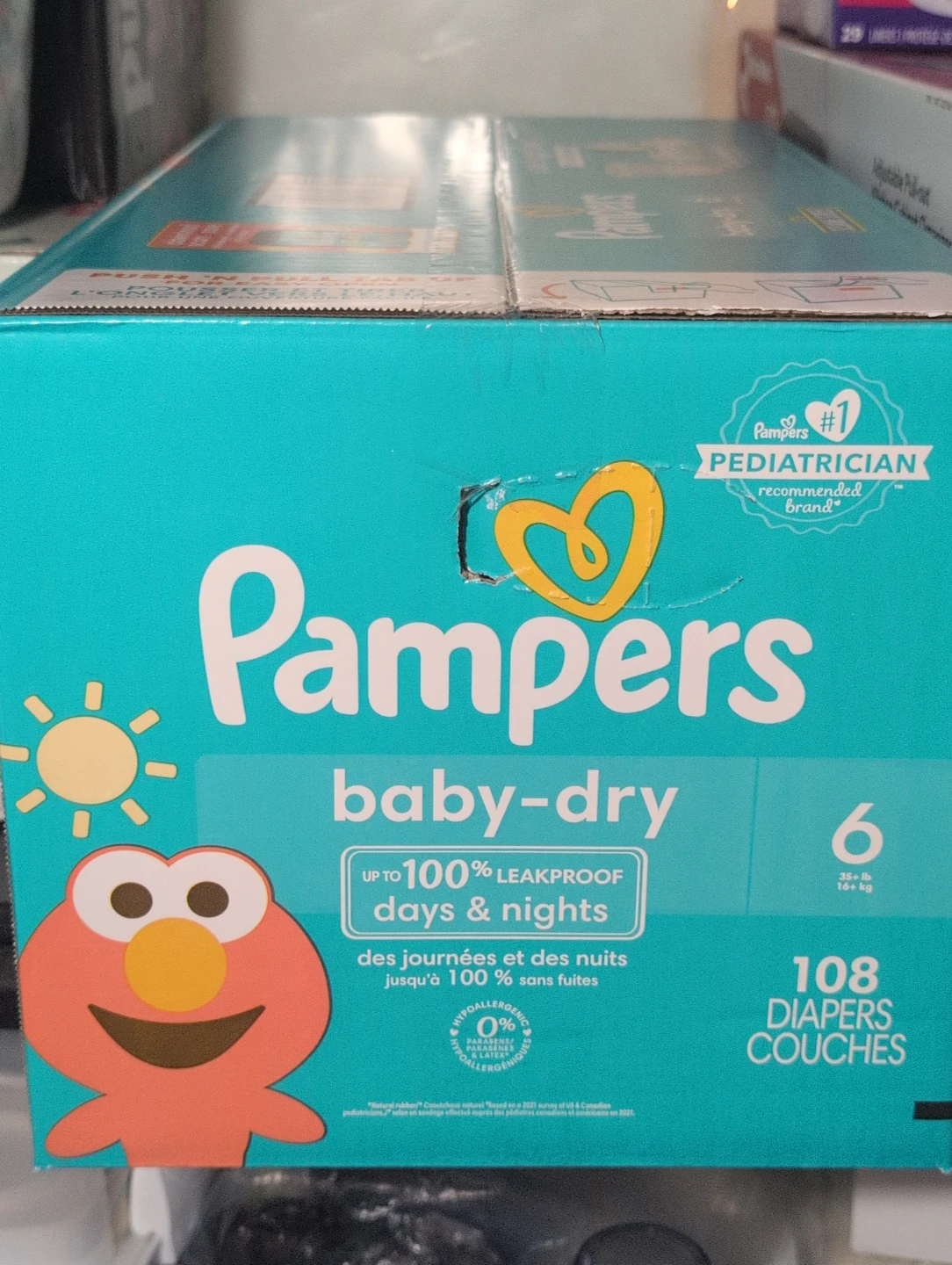 Pampers Baby-Dry Size 6 Diapers - 108 Count