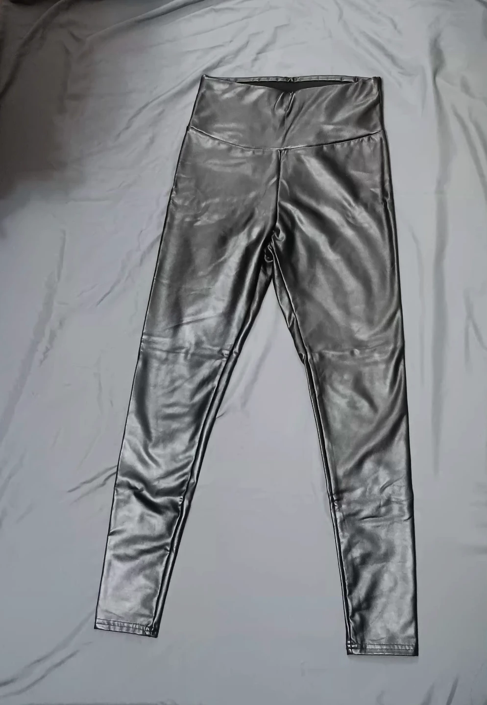 Black Faux Leather Leggings