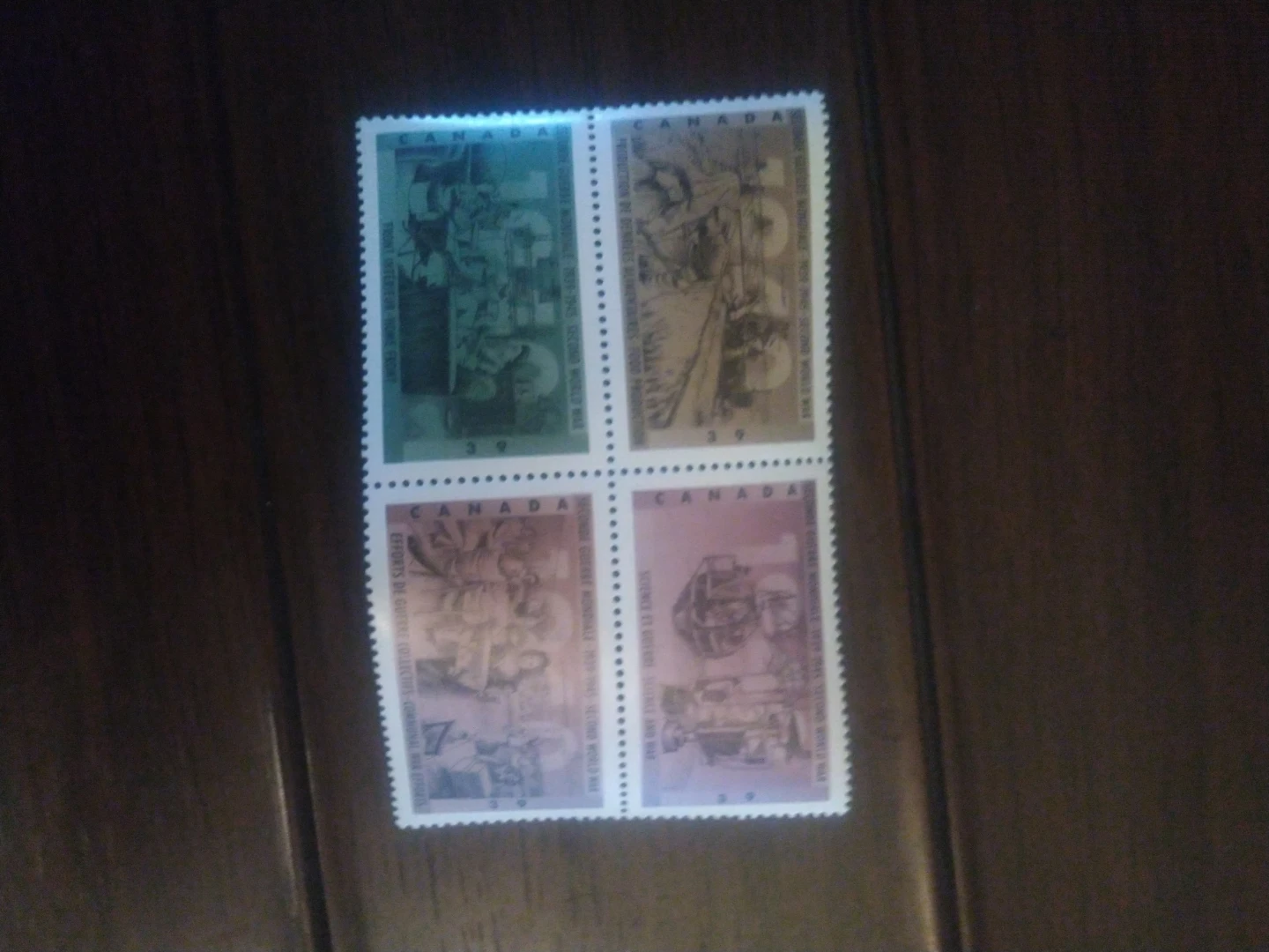 Canada 39c Postage Stamps