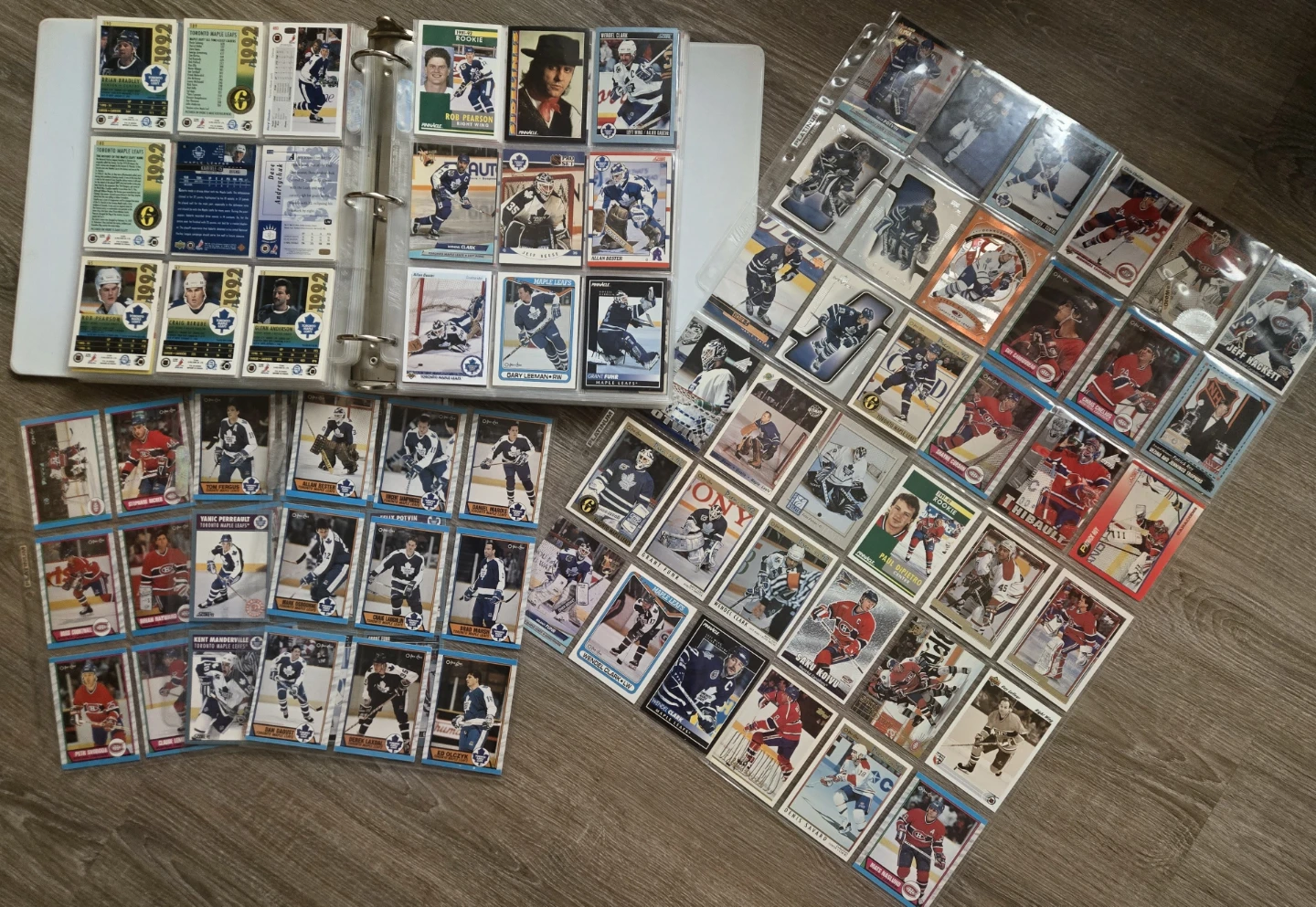 400 Card Toronto/Montreal Hockey Card Lot - photo 2
