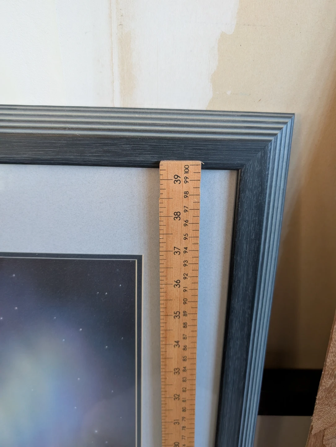 Framed Print of Aurora Borealis Landscape - photo 2