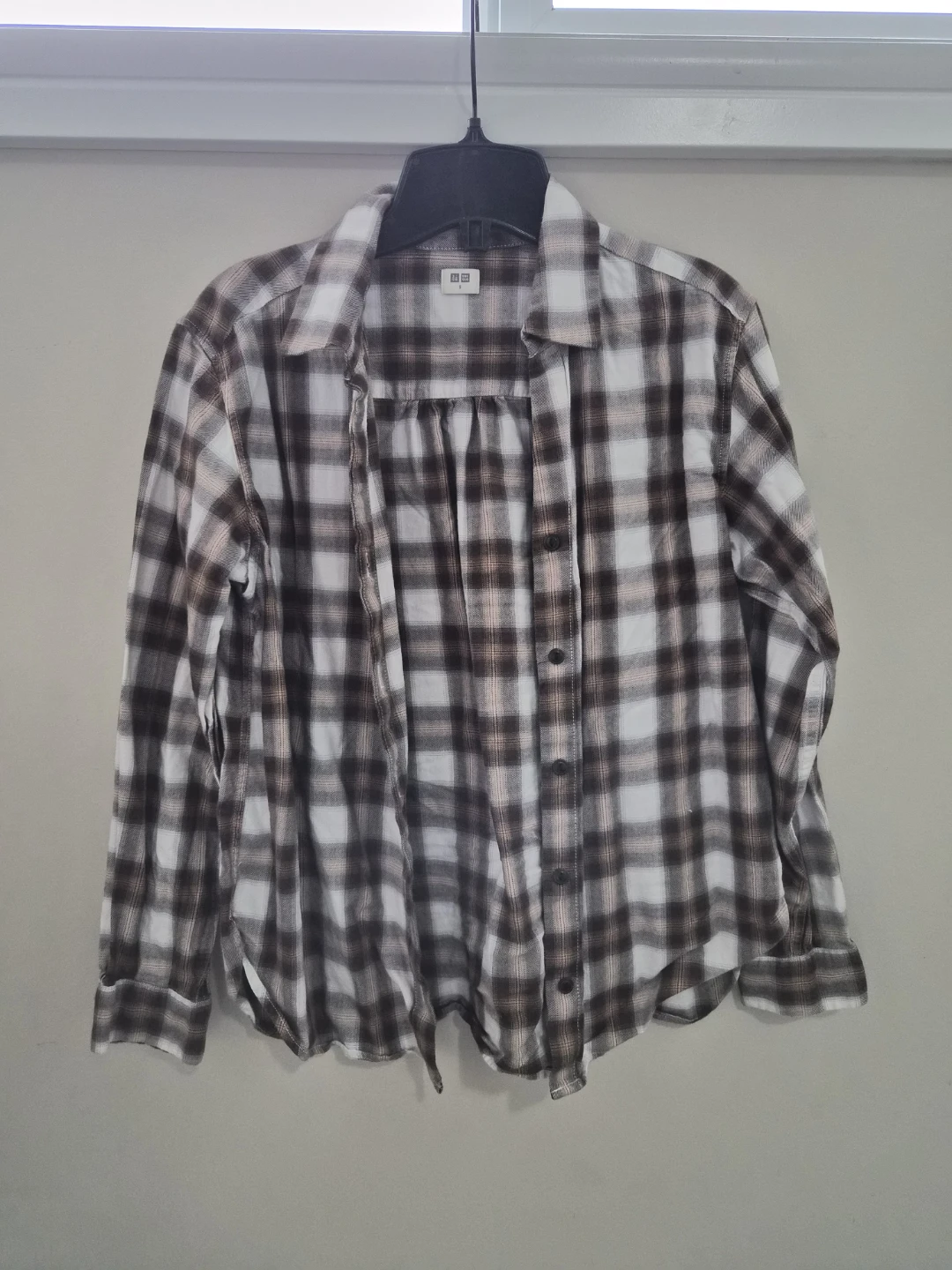 UNIQLO Flannel Shirt - Brown Plaid