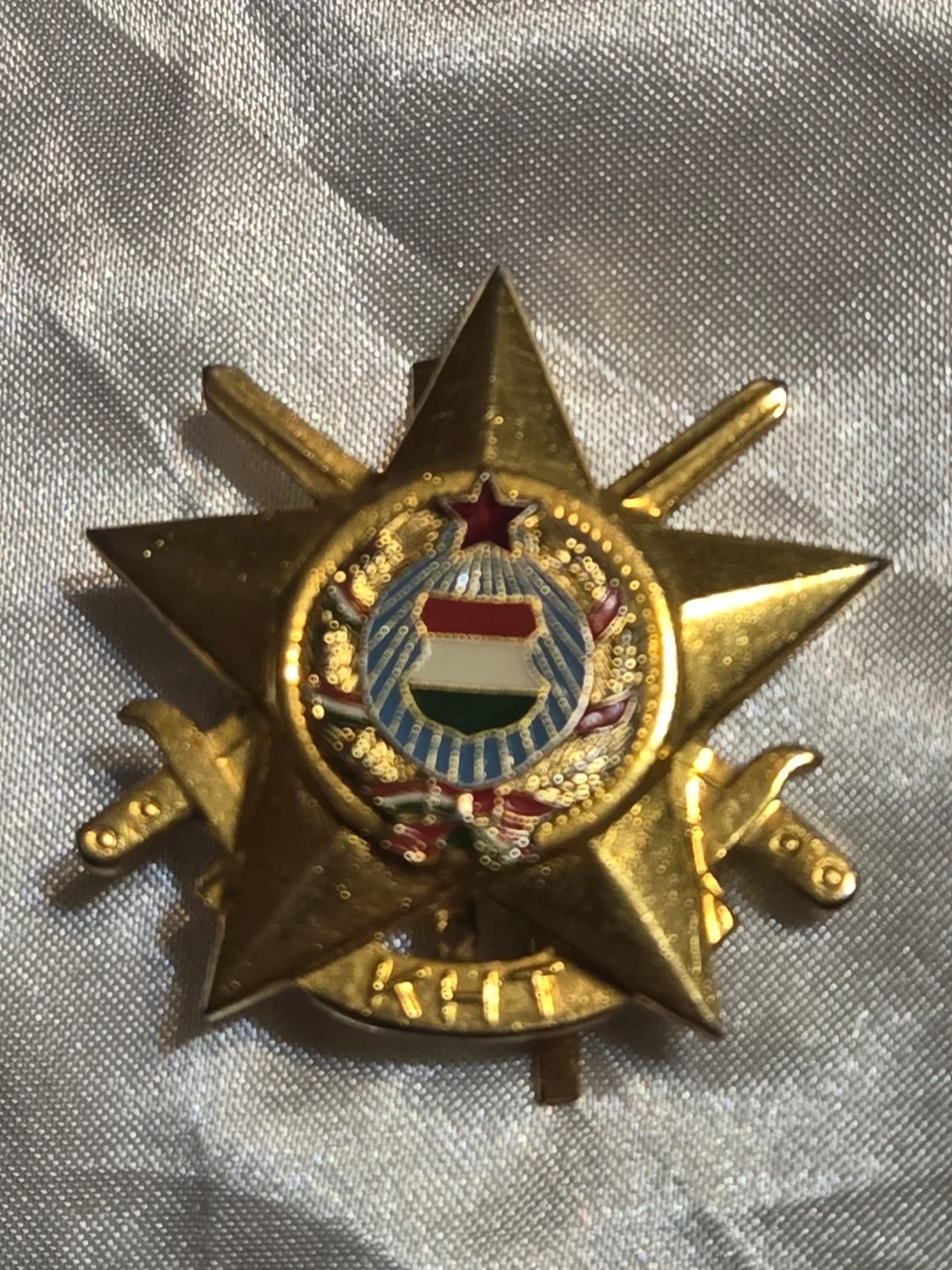 Gold Star Medal with Emblem