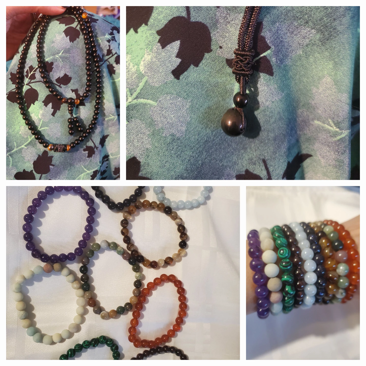 Assorted Jewellery Lot: Necklaces, Earrings, Bracelets, Ring - photo 4