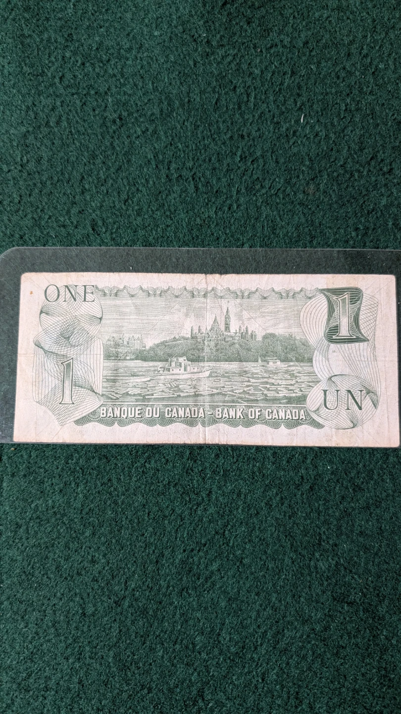 Bank of Canada One Dollar Bill - photo 2