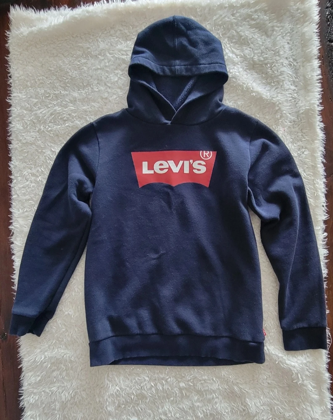 Youth Levi's Navy Blue Hoodie - XL