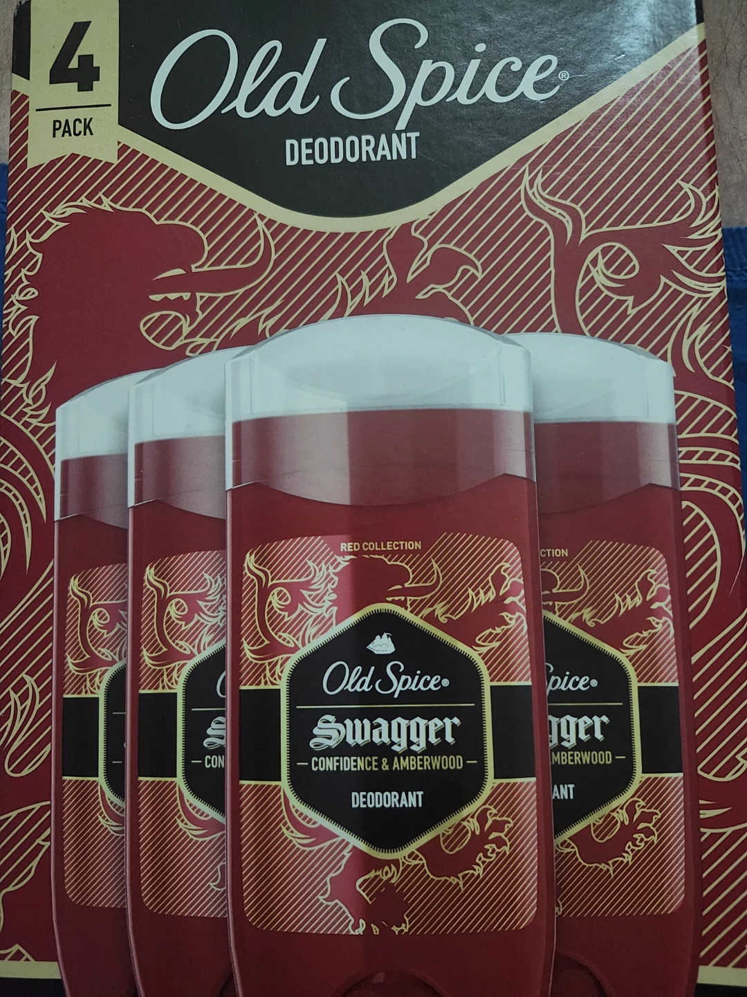 Old Spice Swagger Deodorant 4 Pack