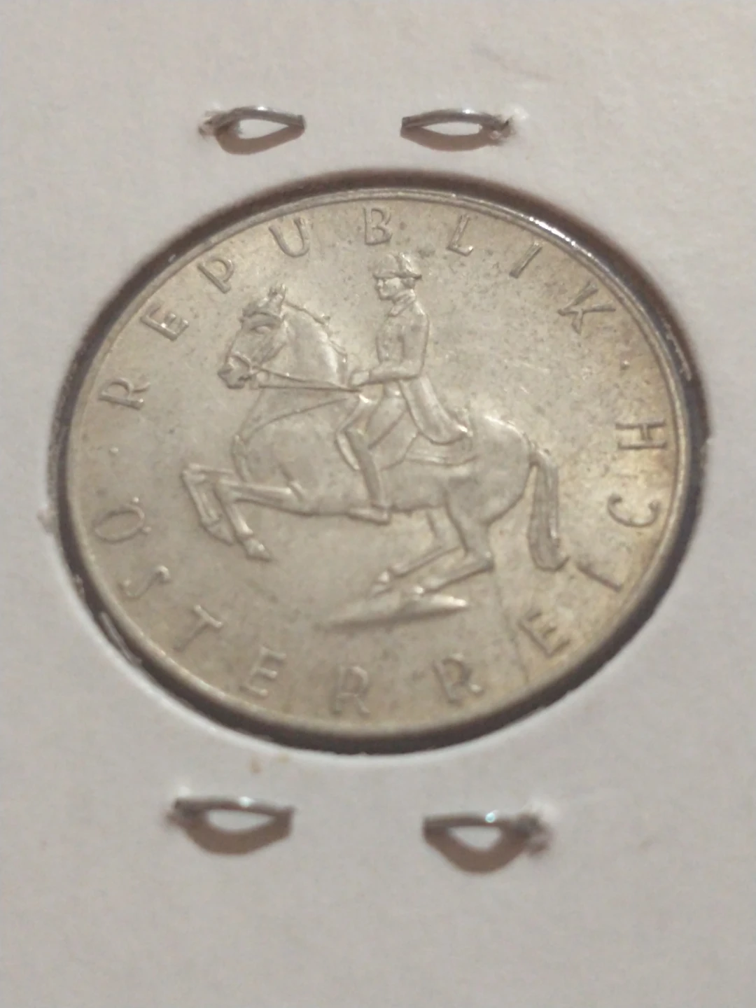 1964 Austria 5 schilling .640 silver coin KM#2889, #2011-497 - photo 3