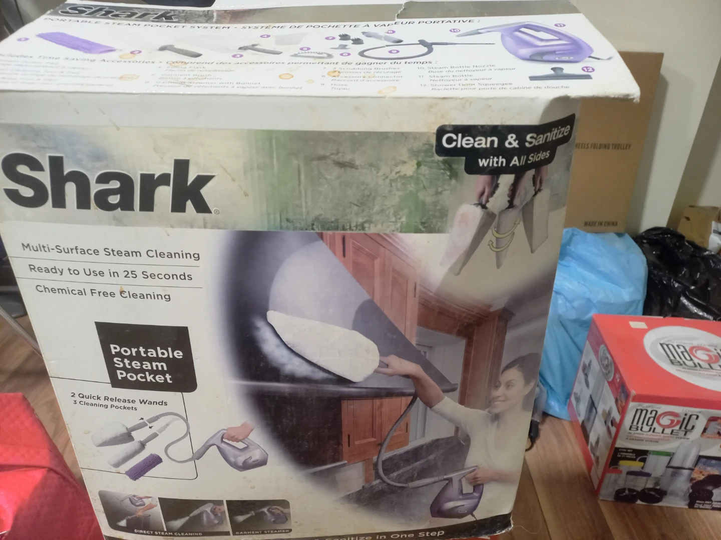 Shark Portable Steam Pocket Multi-Surface Steam Cleaner
