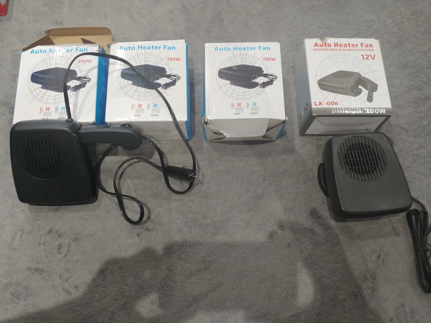 Auto Car Heater Fan 12V 200W
