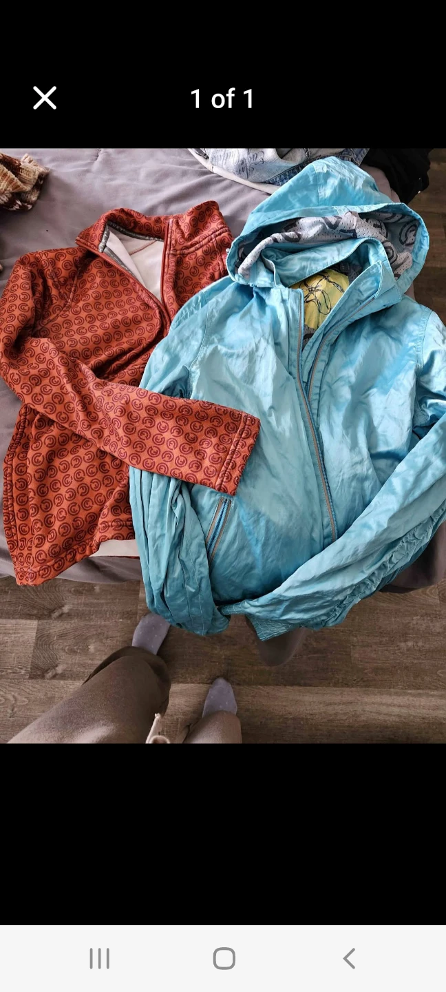 Jacket and sweater