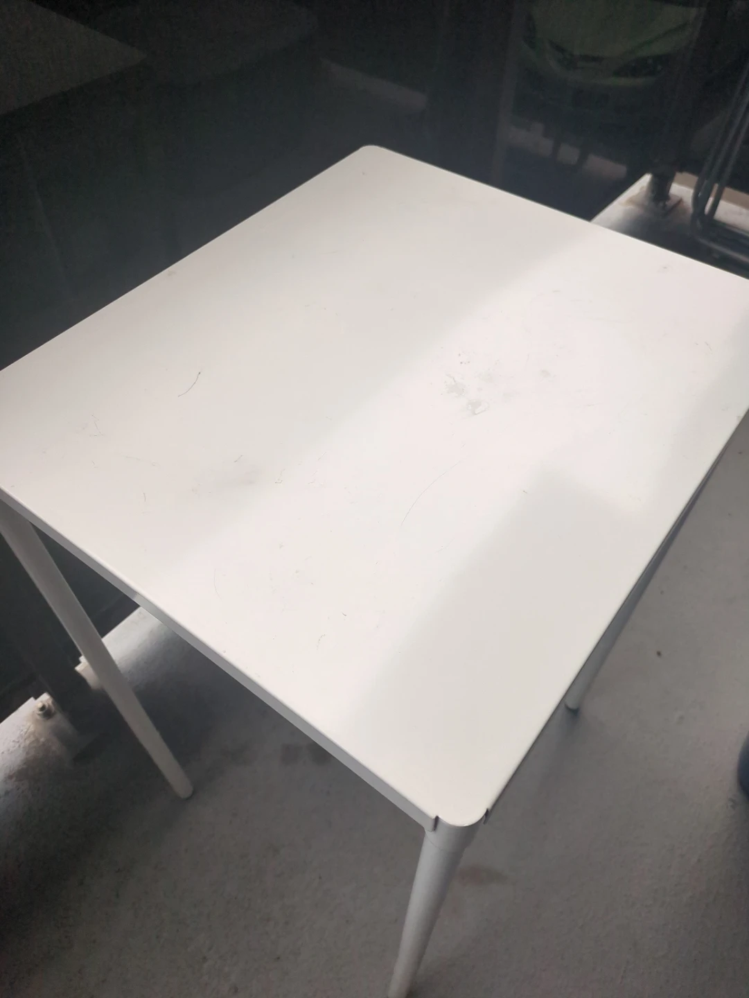 IKEA FEJAN White Outdoor Table 50x44 cm - photo 2