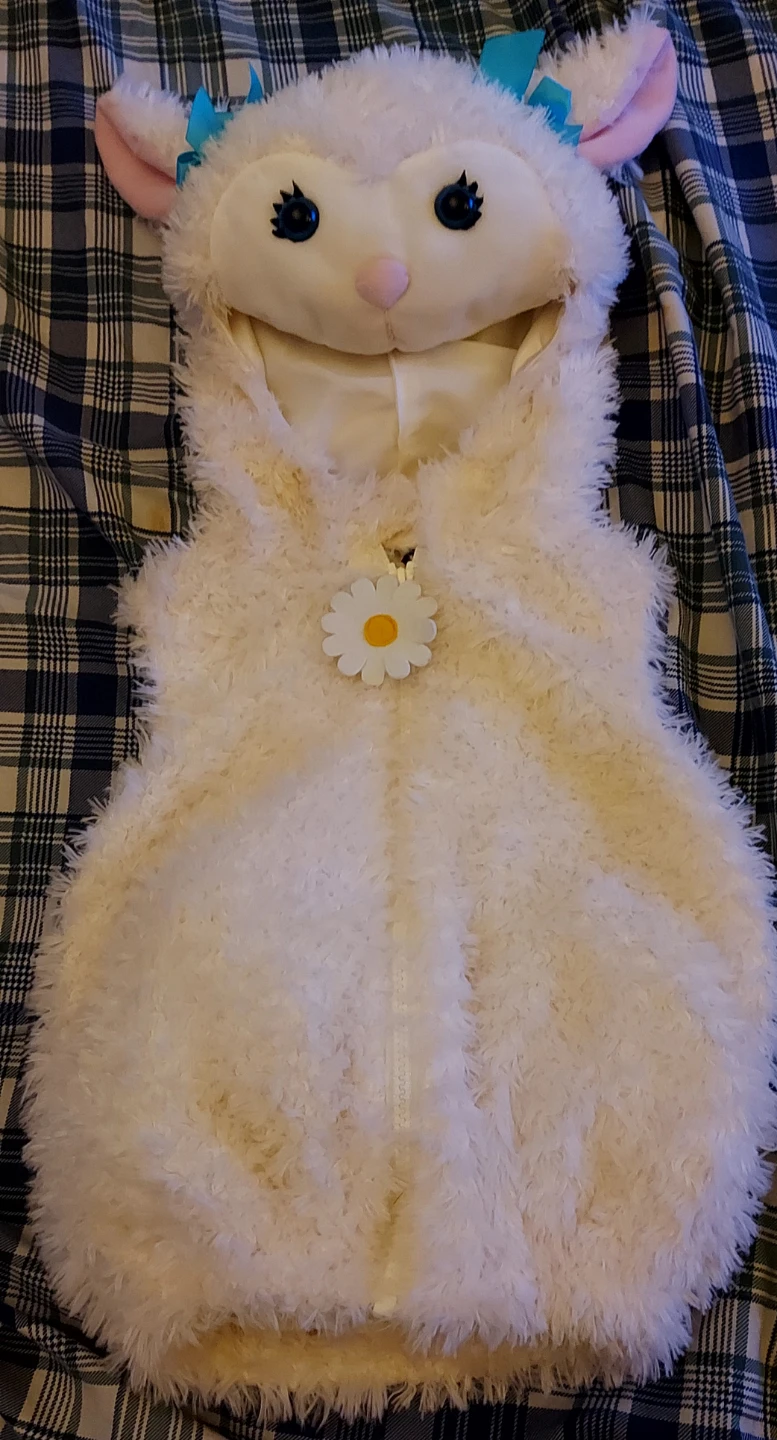 Cream Lamb Costume Hoodie