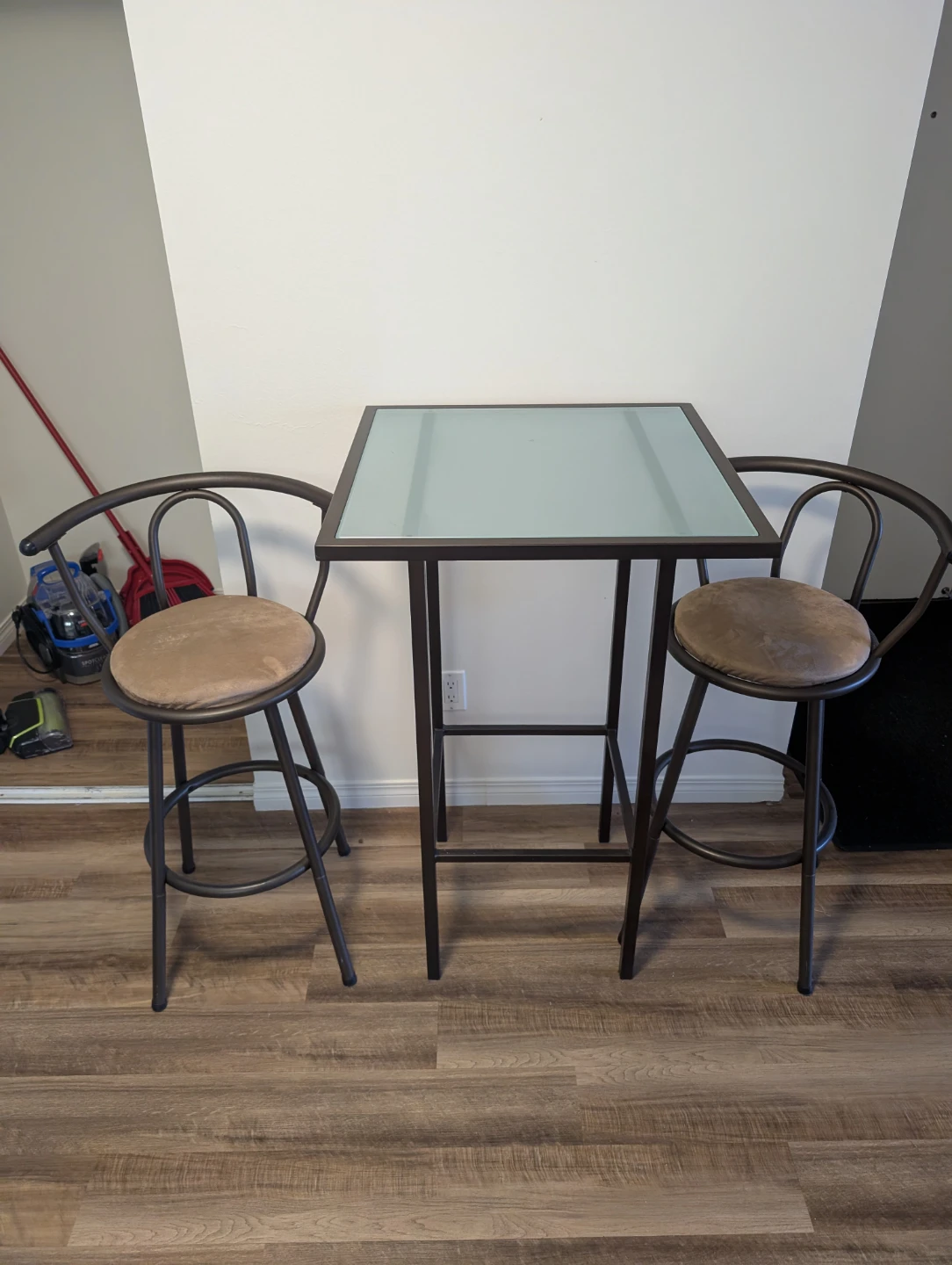 2-Piece bistro Table and Stools Set