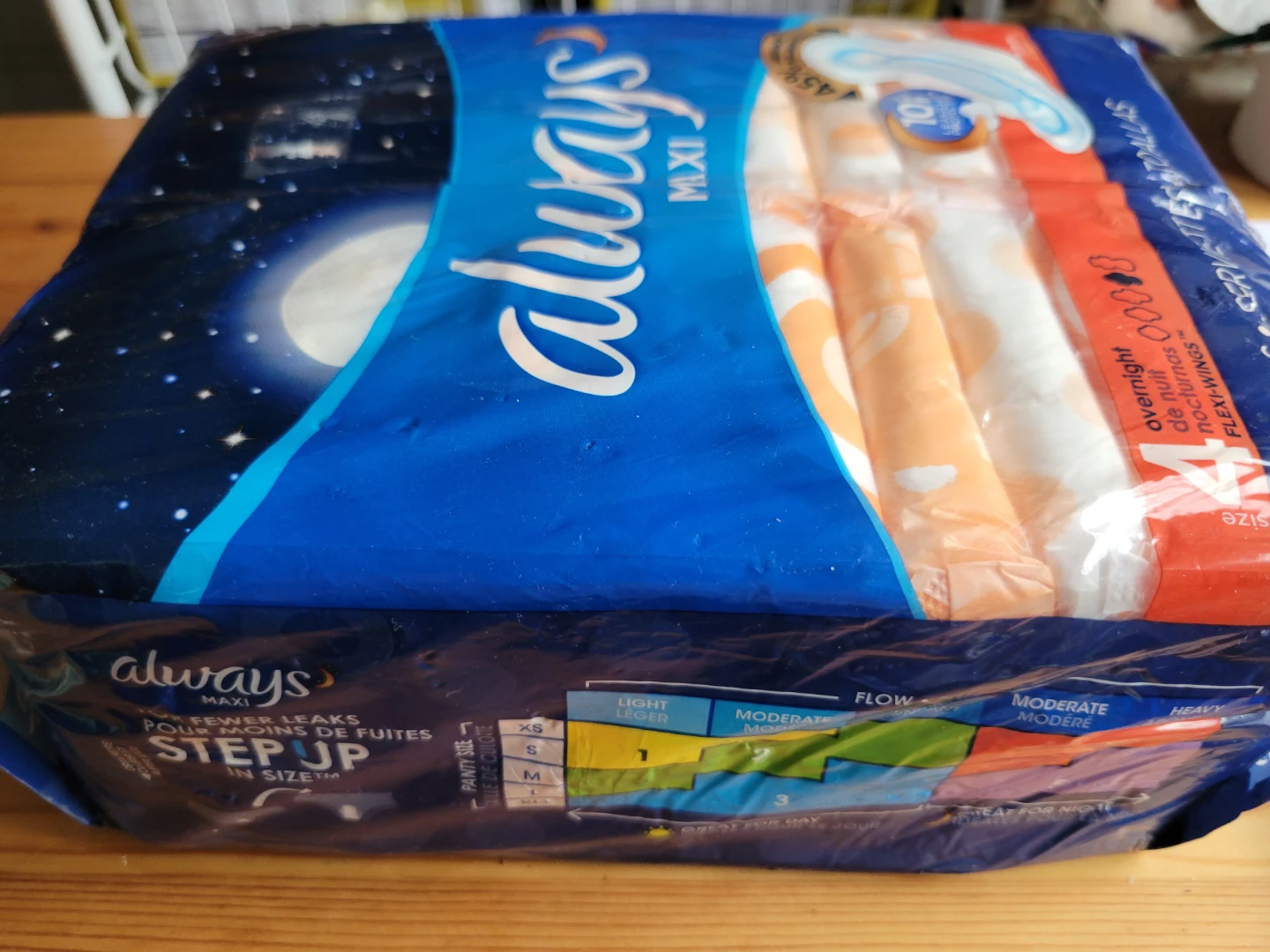 Always Maxi Overnight Pads with Flexi-Wings - photo 3