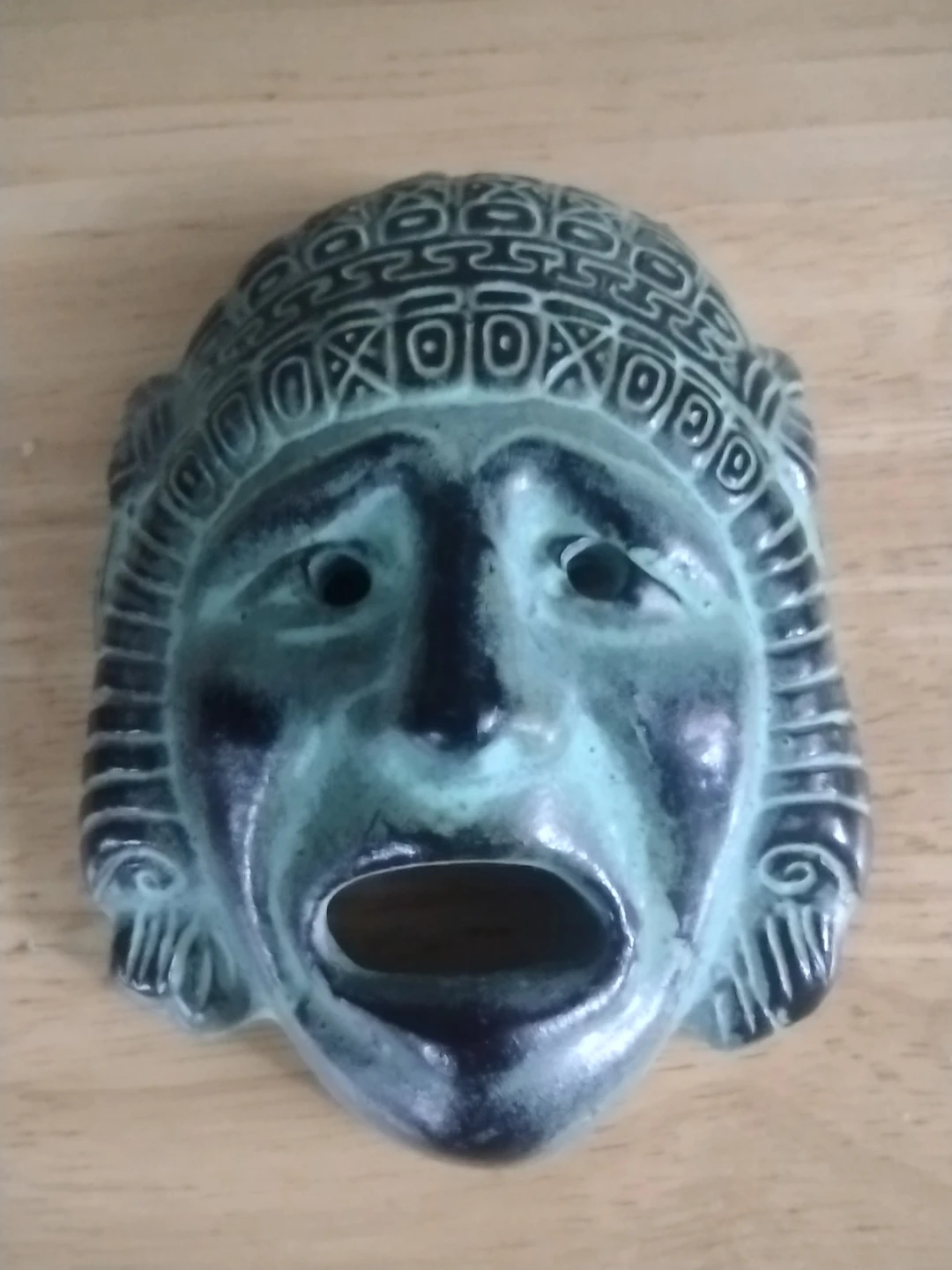Vintage Theatre Mask Decor (Ceramic)