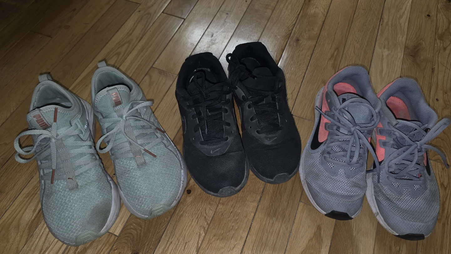 3 Pairs of Women's Running Shoes