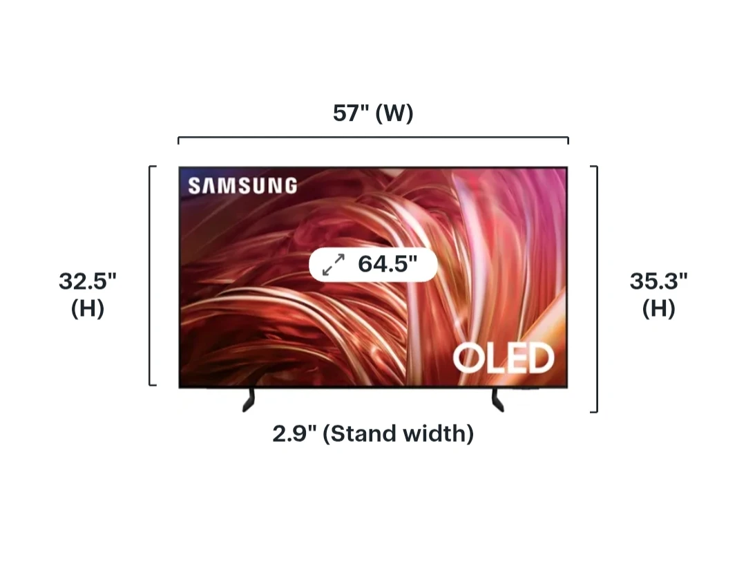 Samsung 65" S85D Series OLED 4K Smart Tizen TV (2024) - photo 2