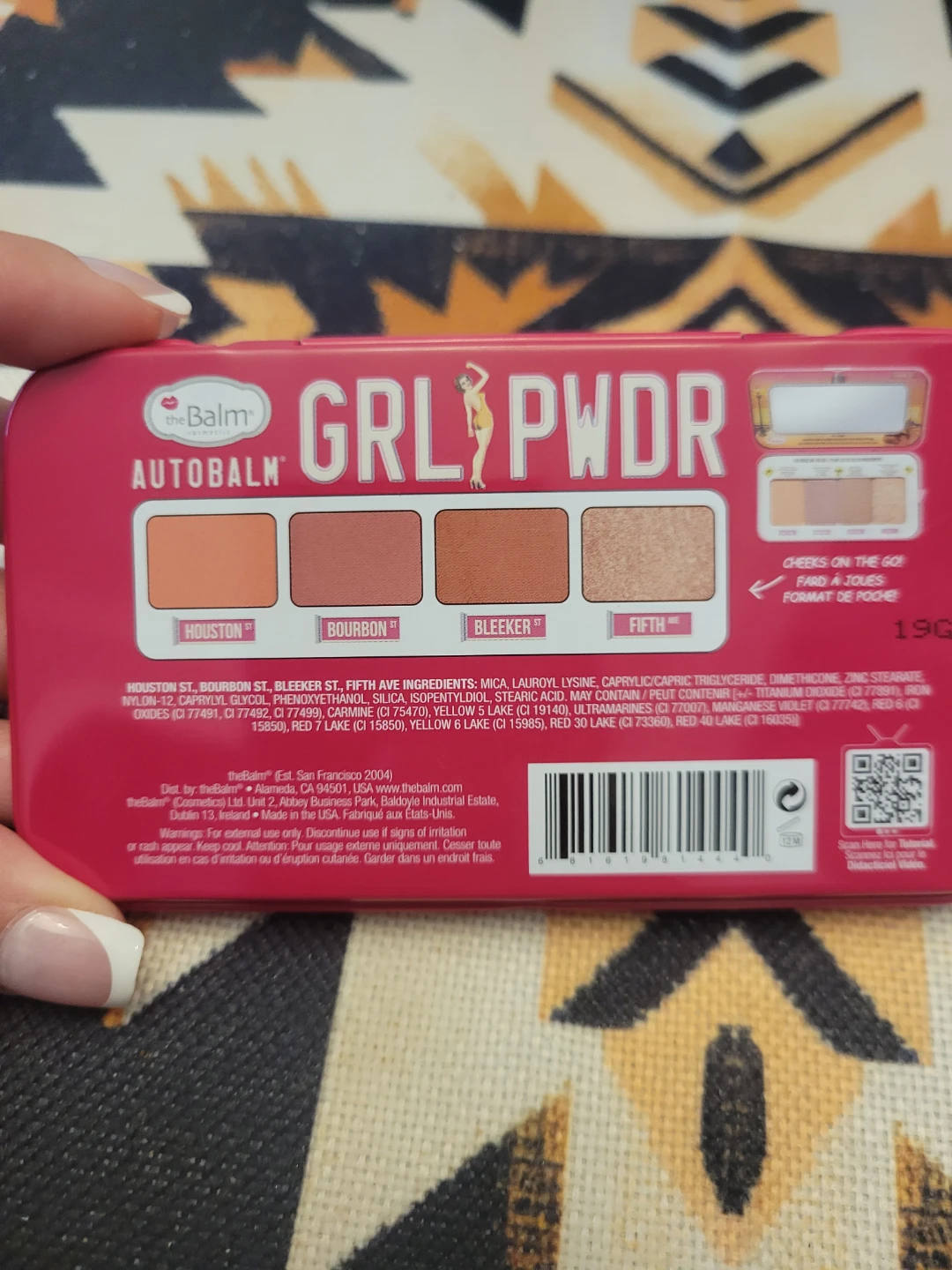 theBalm "GRL PWDR" Cheeks On The Go! Blush Palette - photo 3