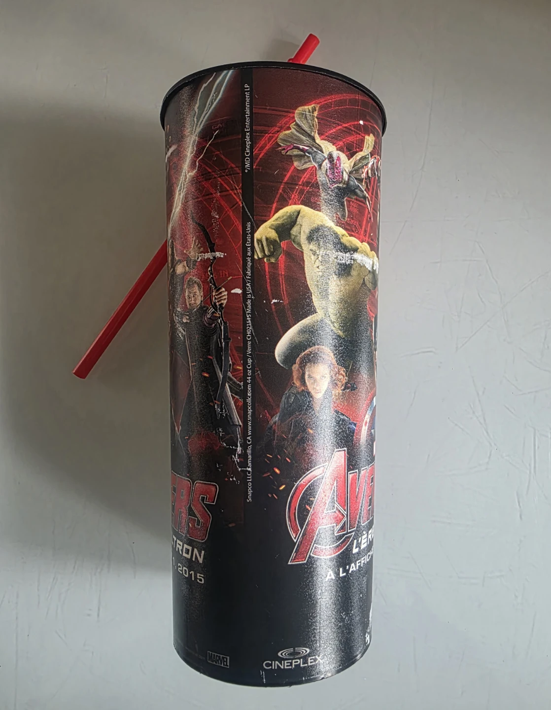 2015 Marvel Avengers: Age of Ultron 44oz Cup - photo 2