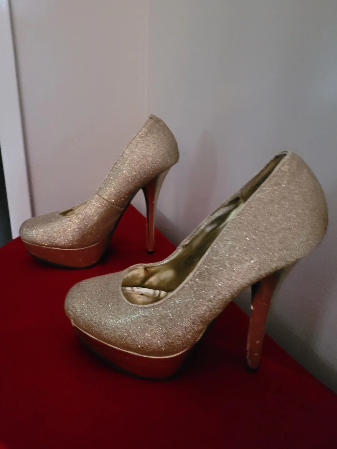 Club Couture Glitter Heels