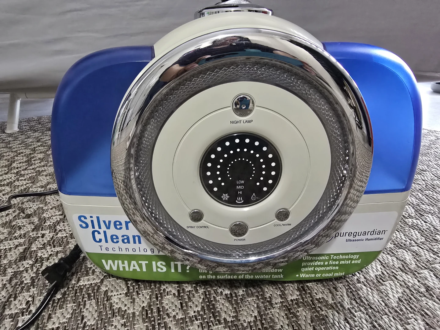 PureGuardian Ultrasonic Humidifier