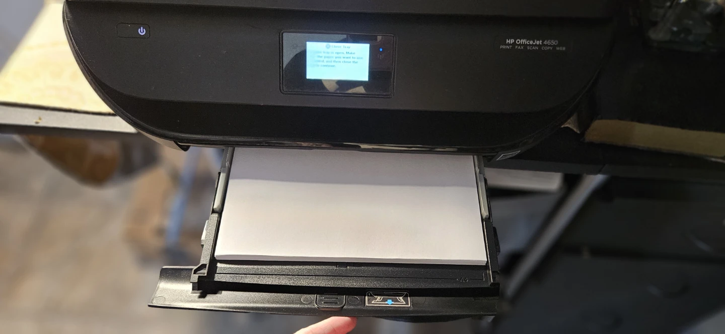 HP OfficeJet 4650 All-in-One Printer - photo 3