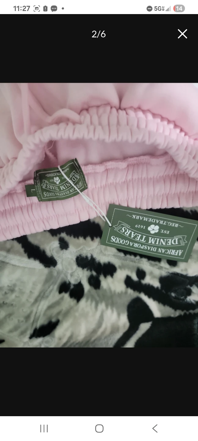 Denim Tears Pink Hoodie with Scrunchie Appliqué - photo 5