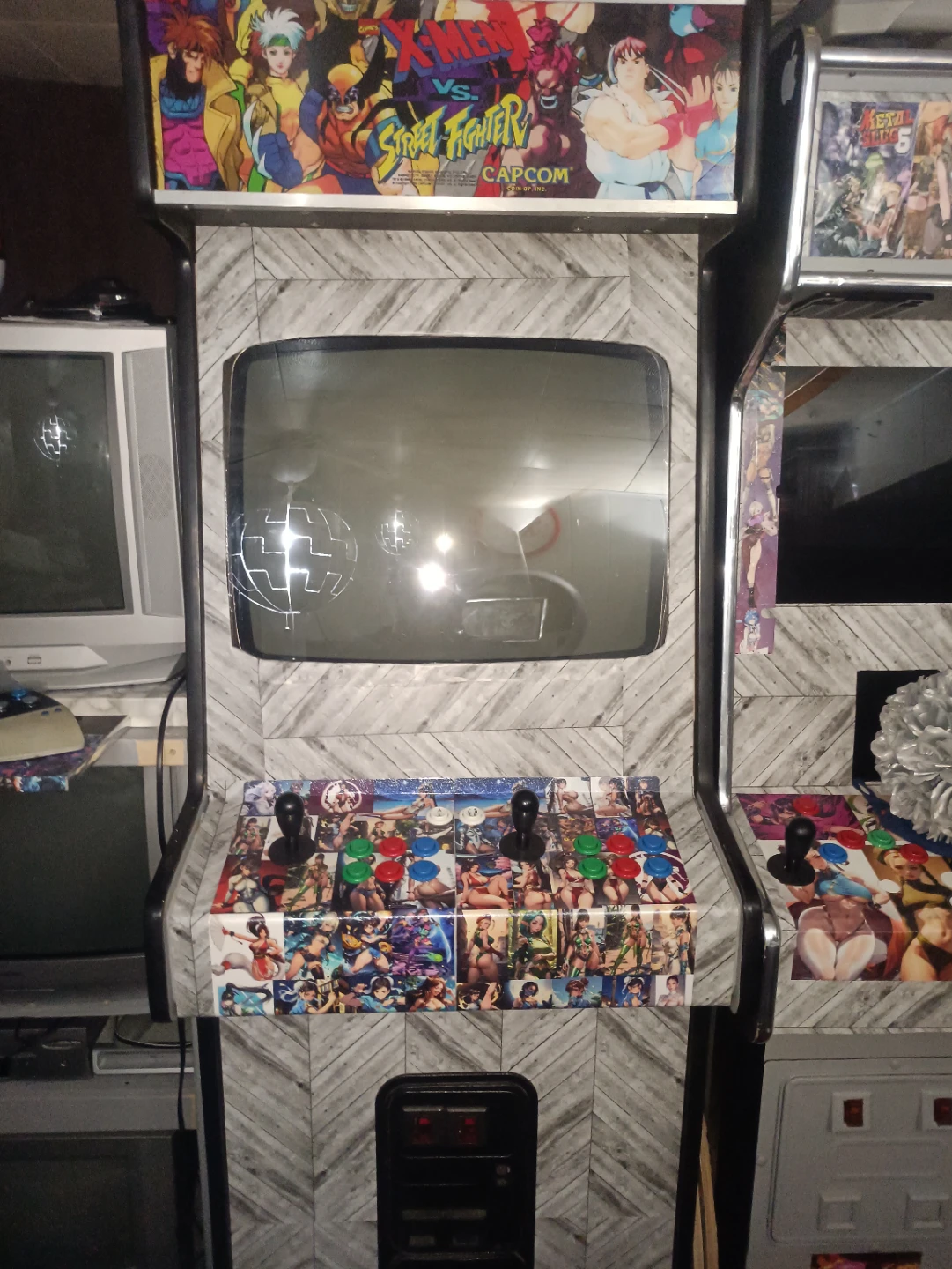 xmen vs streetfighter jamma arcade cabinet