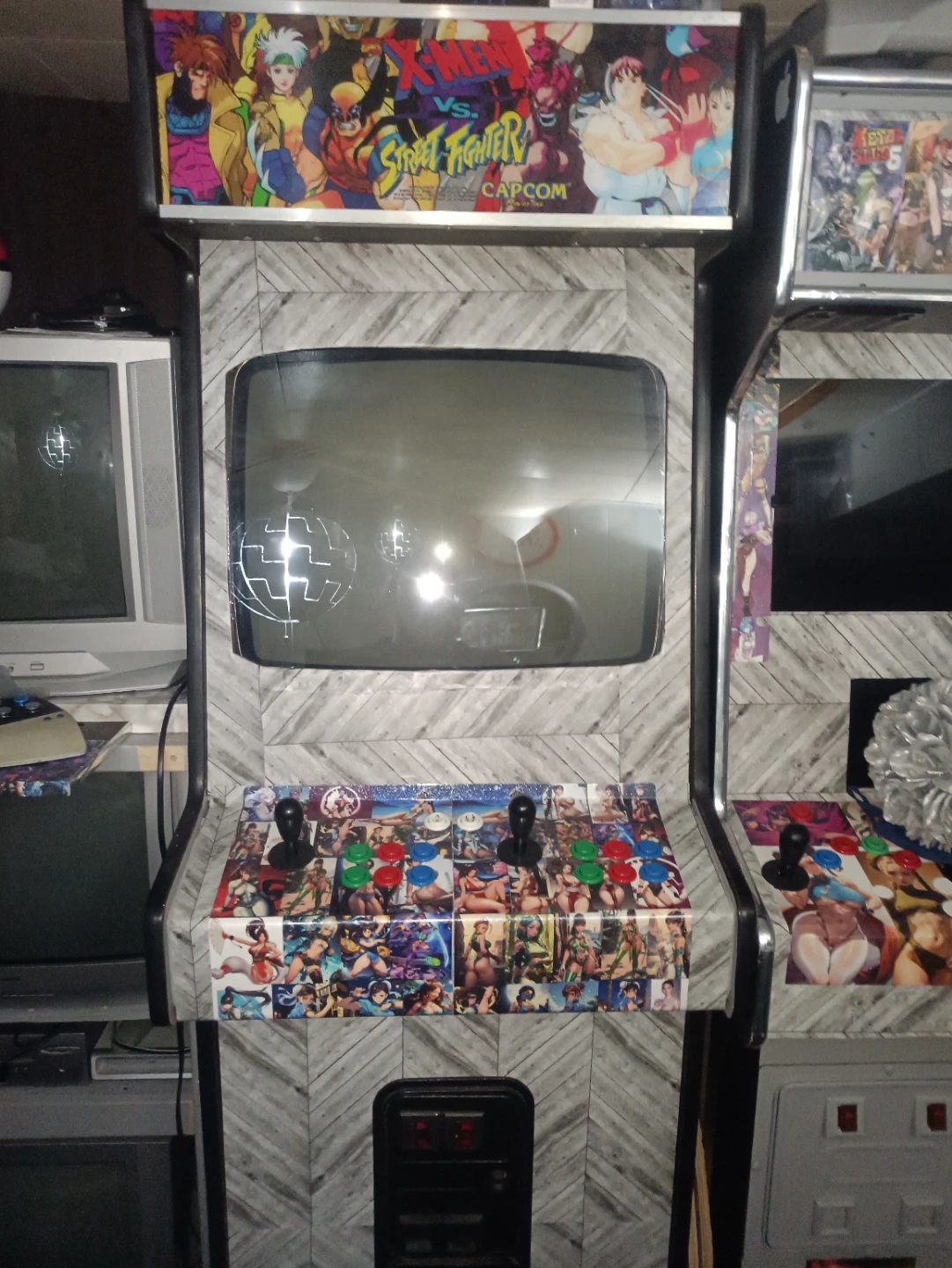 xmen vs streetfighter jamma arcade cabinet - photo 4