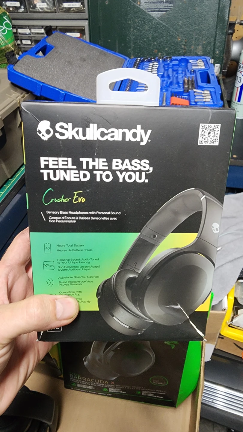Skullcandy Crusher Evo Wireless Headphones - Black - photo 3
