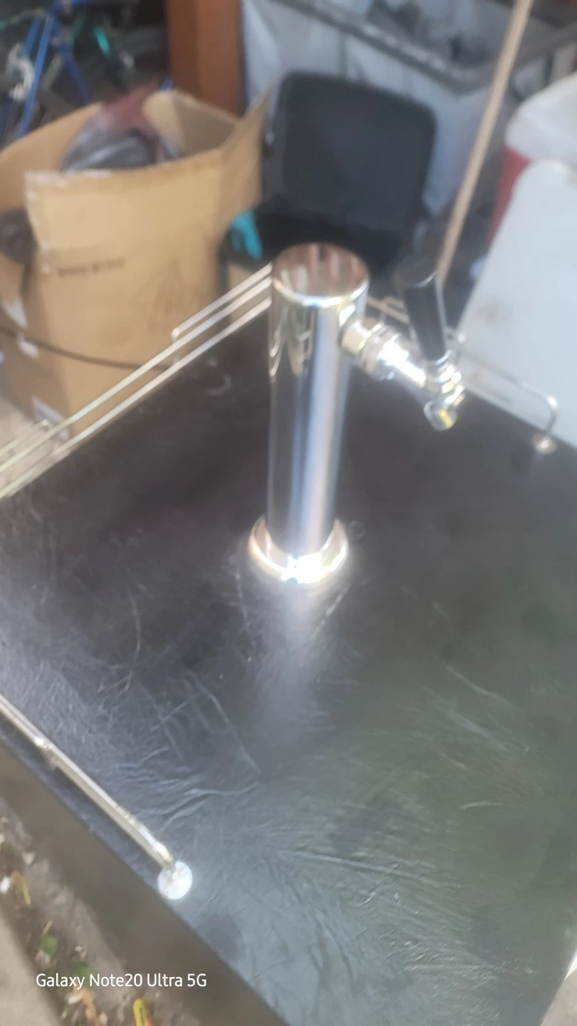 Beer Kegerator Fridge with Tap and Regulator - photo 4