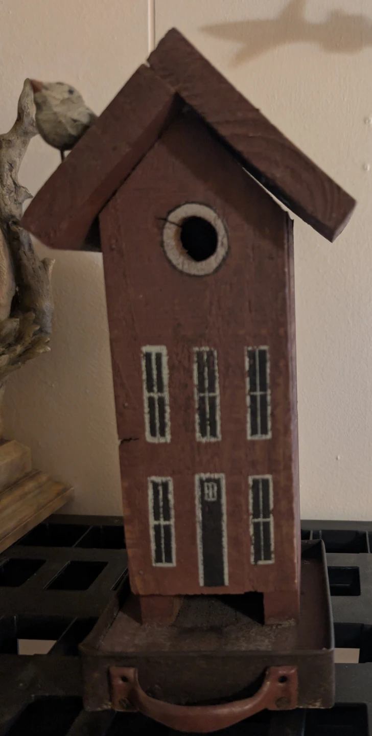 Wooden Decorative Birdhouse