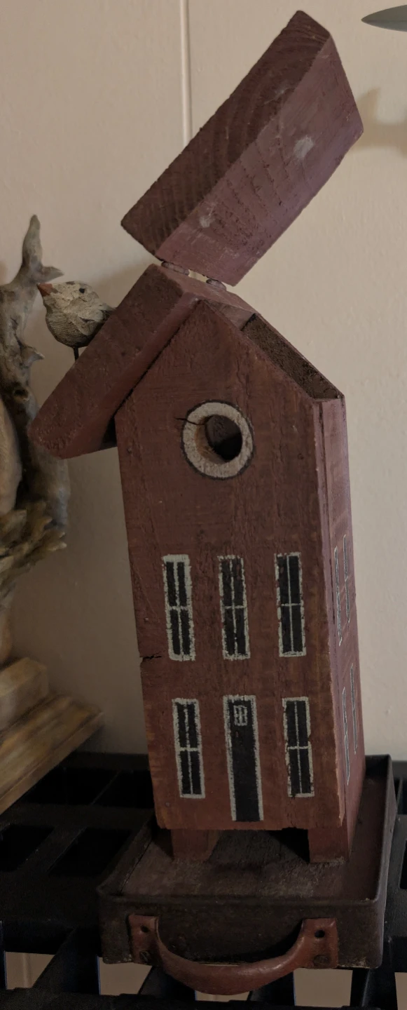 Wooden Decorative Birdhouse - photo 5