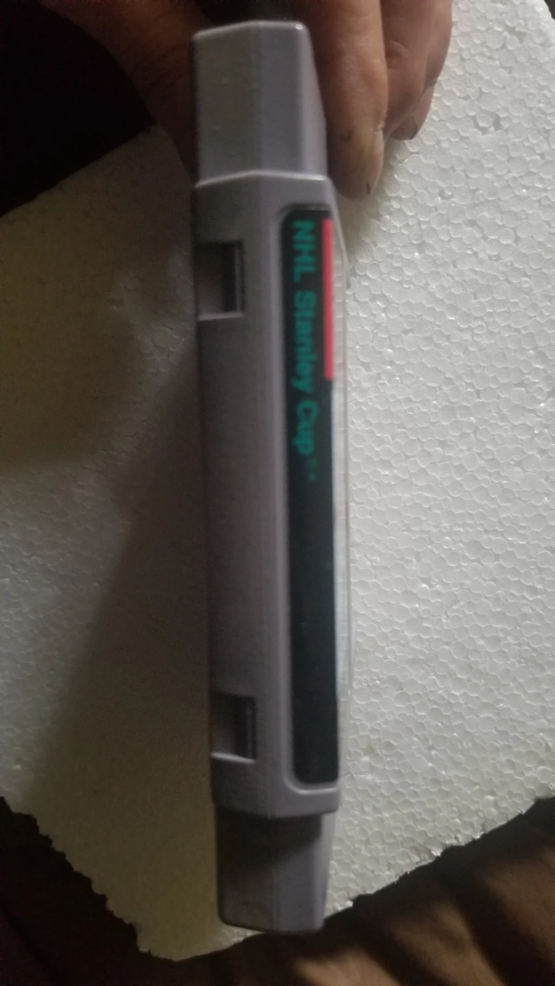 NHL Stanley Cup Super Nintendo Game Cartridge - photo 2