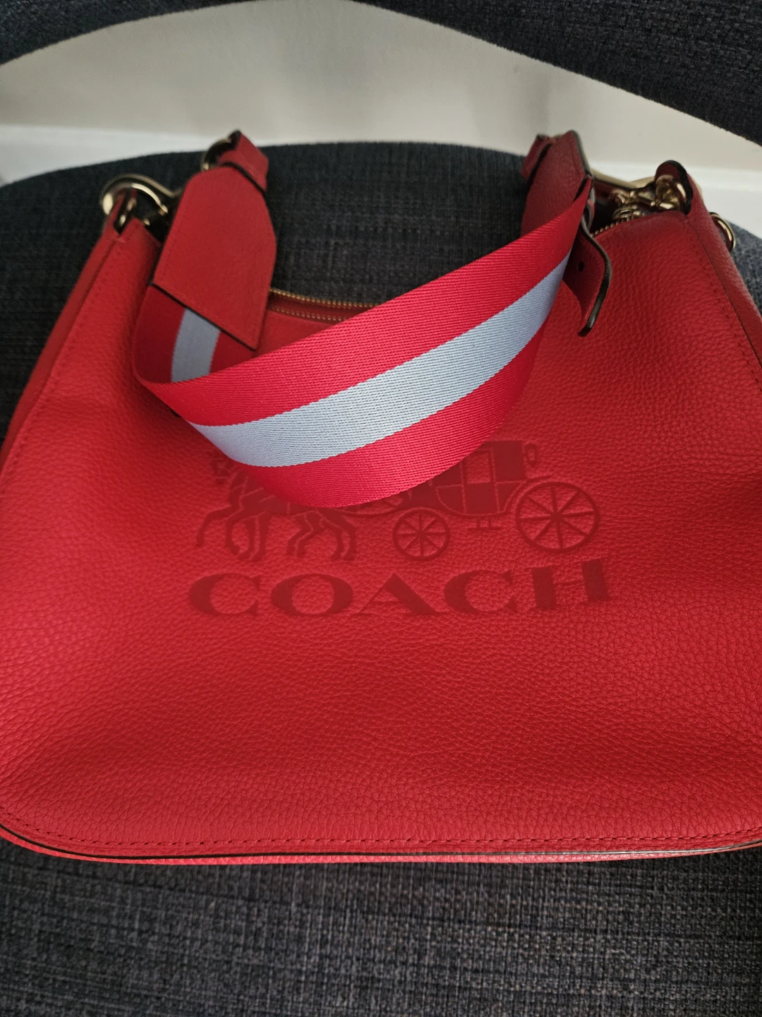 Brand New Coach zip top hobo bag - photo 3