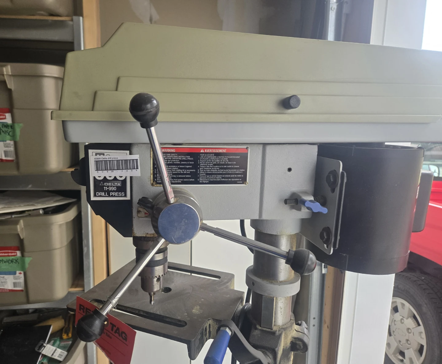 Delta 11-990 Drill Press - photo 5