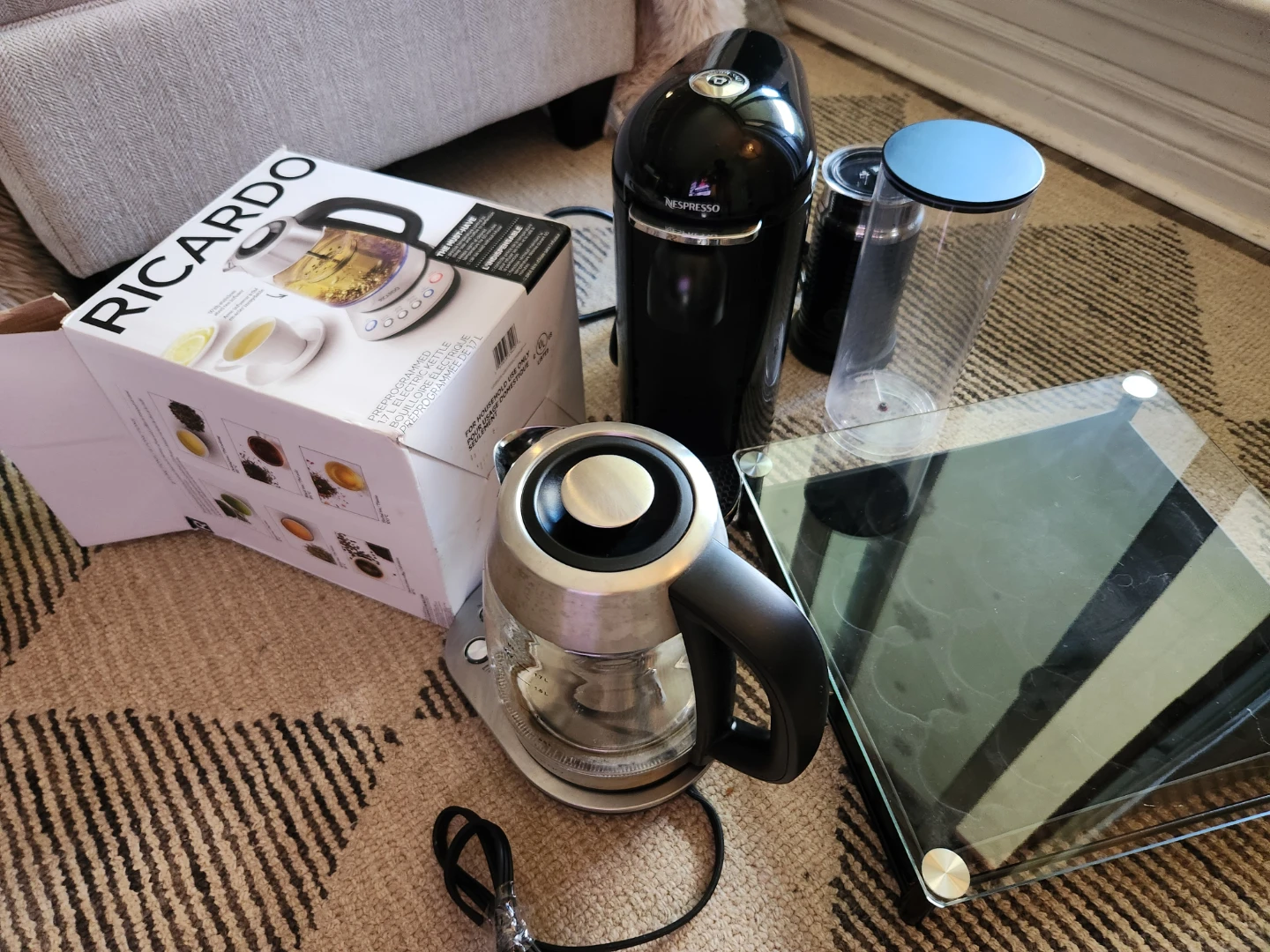 Nespresso® VertuoPlus Deluxe Coffee and Espresso Machine