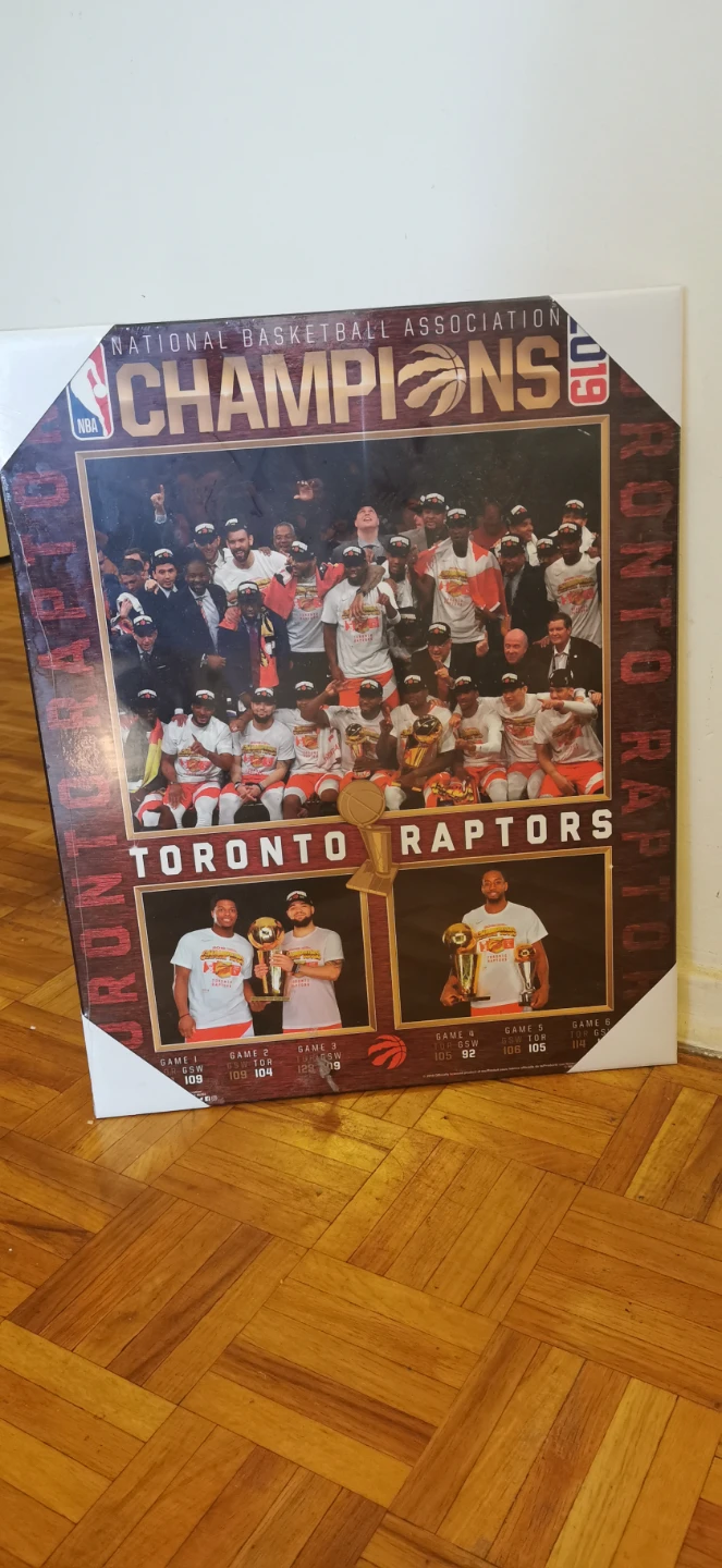 Toronto raptors 2019 nba finals championship picture plaque - photo 2