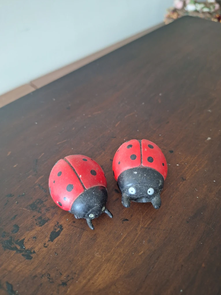 Pair of Ladybug Figurines - photo 2