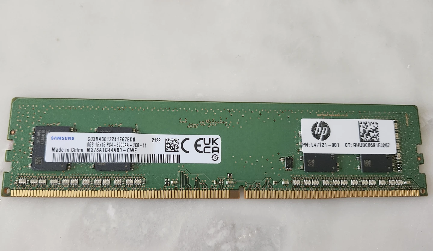 Samsung 8GB DDR4 3200MHz Desktop RAM – HP OEM