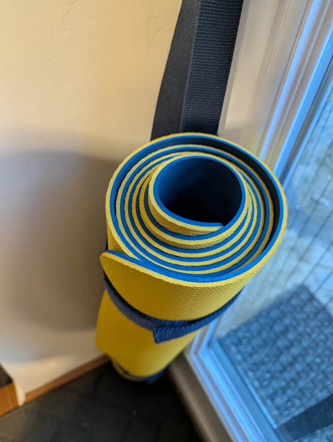 Lole Yellow Yoga Mat with Strap - photo 2