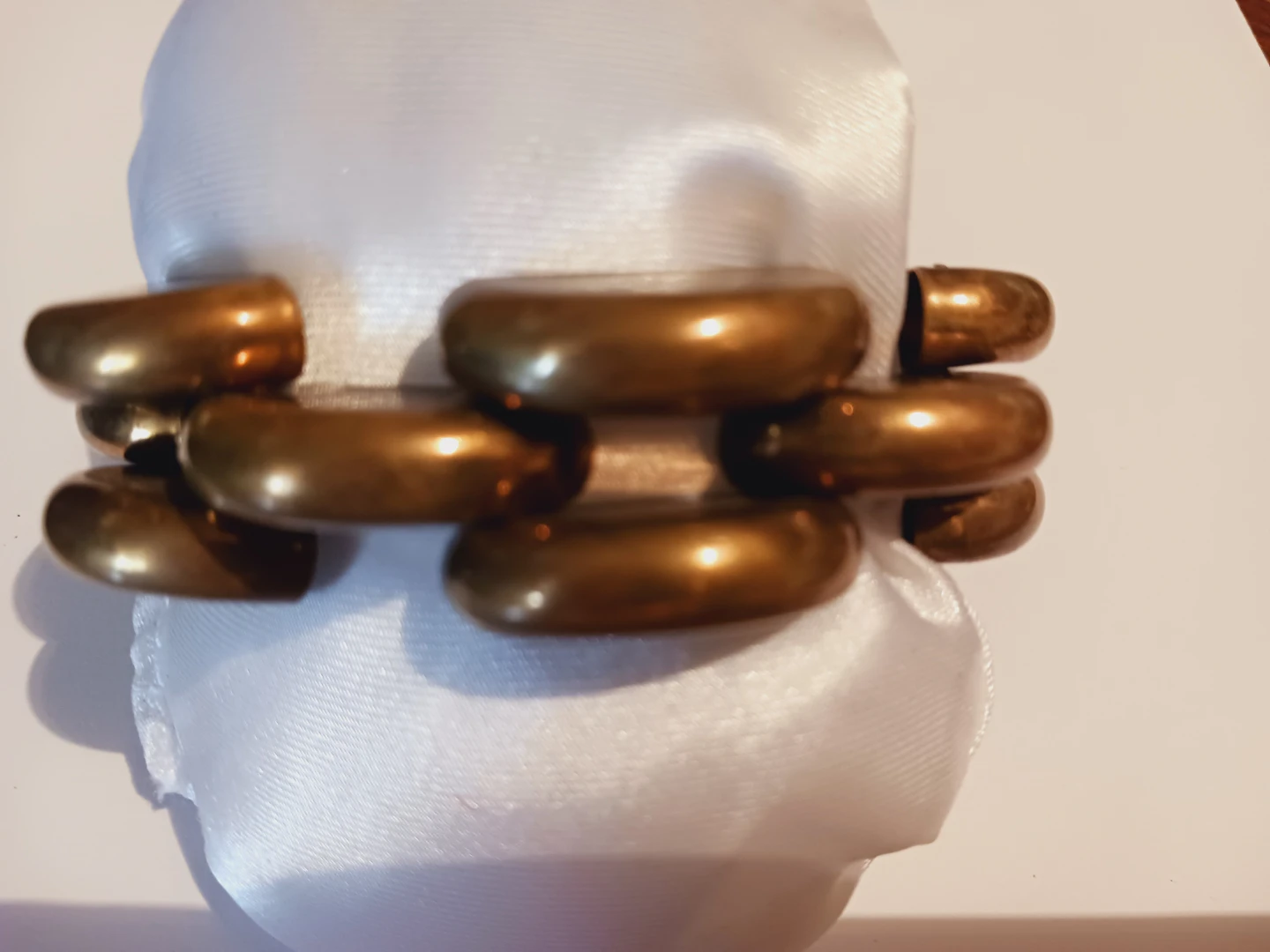 Gold Tone Chunky Link Bracelet - photo 3