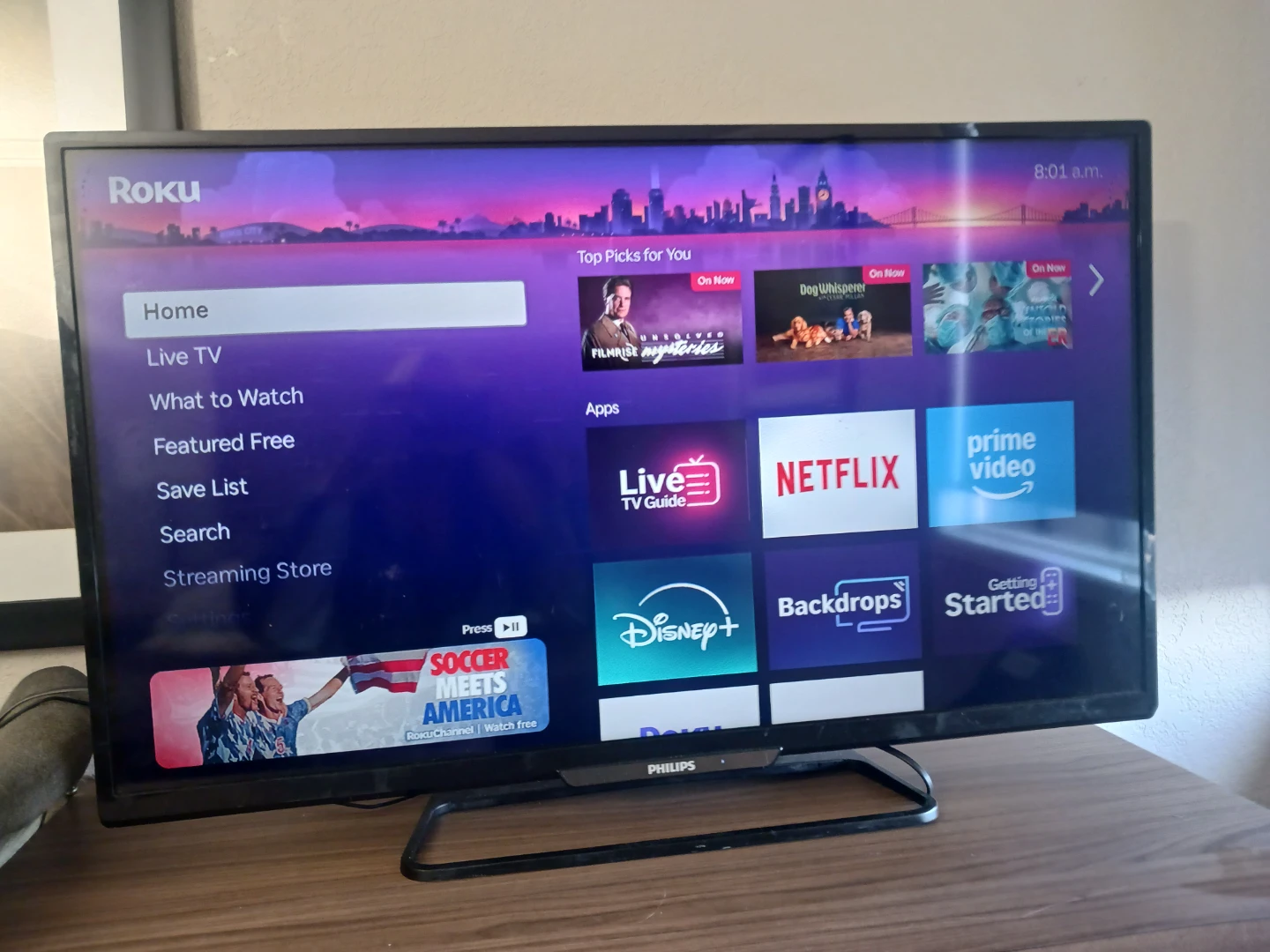 Roku Philips 40" TV