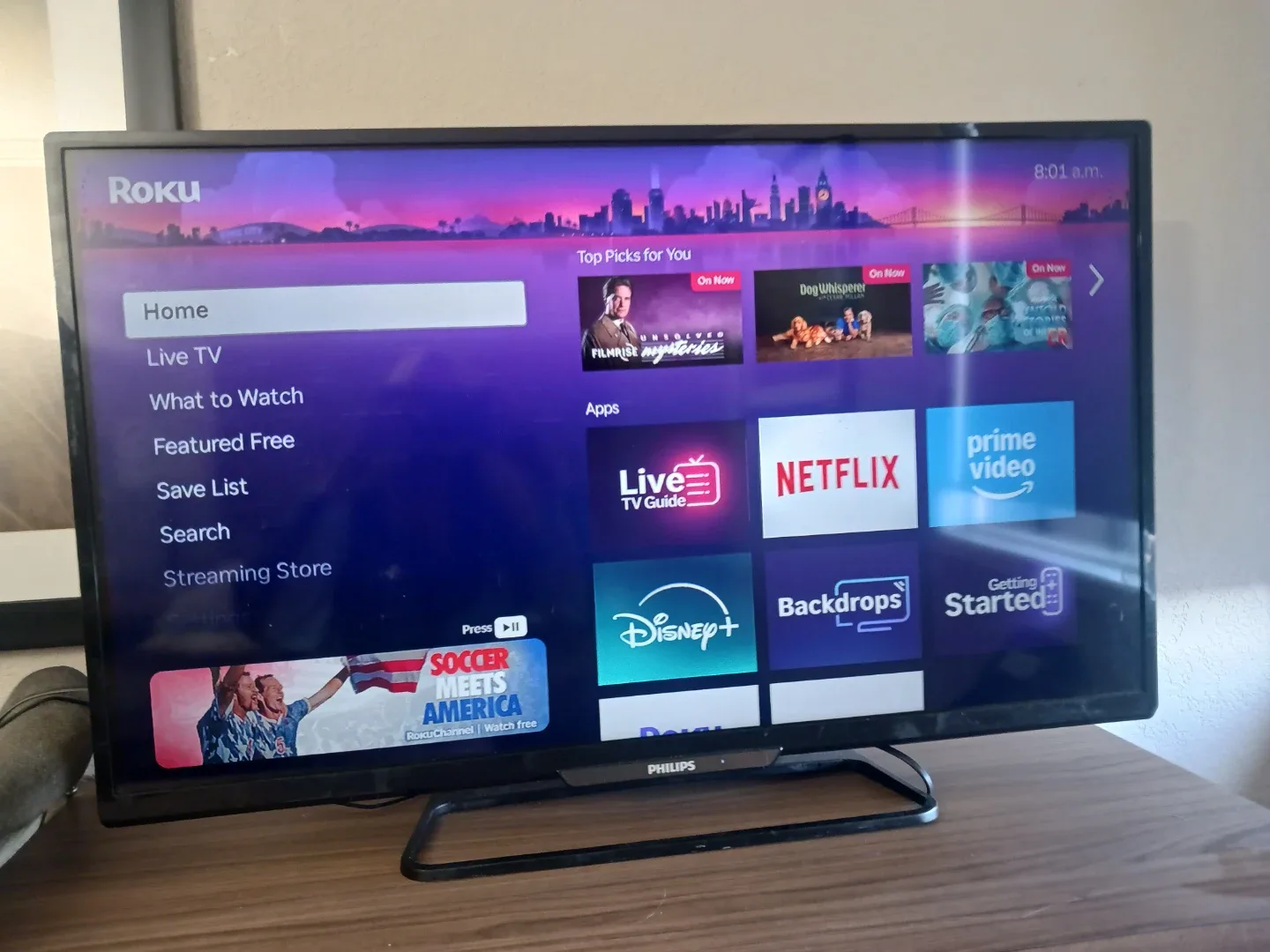 Roku Philips 40" TV