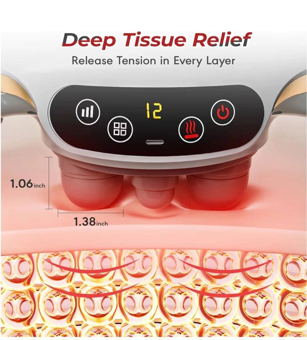 Abdominal Massager with Heating - photo 4
