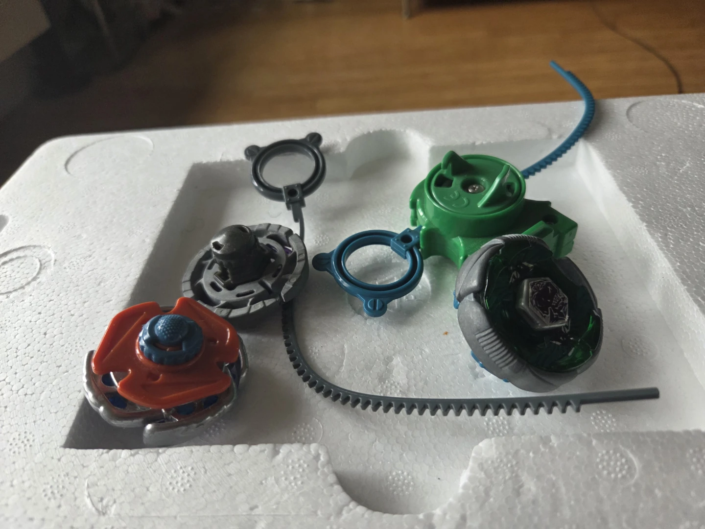 Beyblade Battle Set with 3 Spinners and Launcher