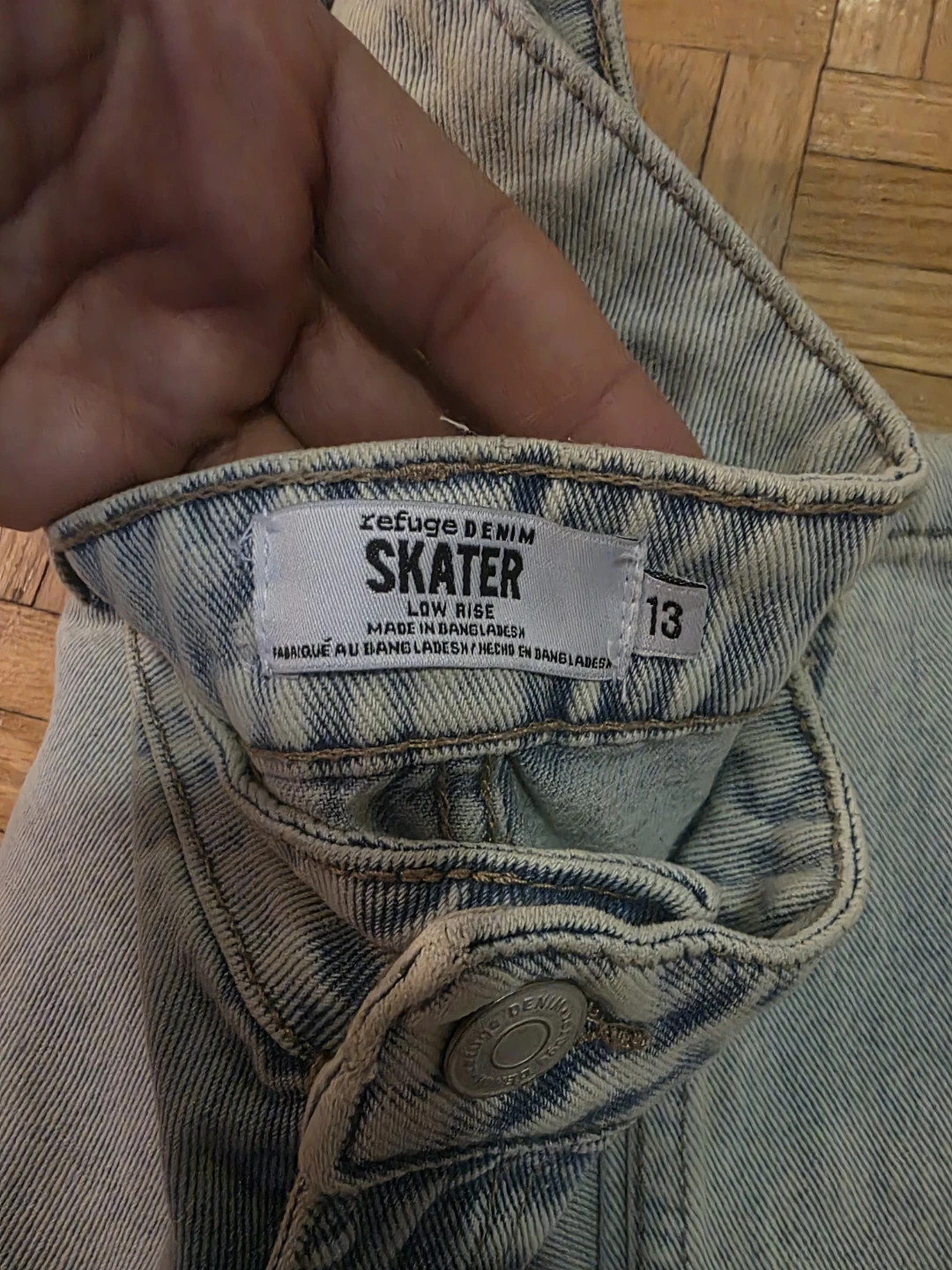 Refuge Denim Skater Jeans - Size 13 - photo 2