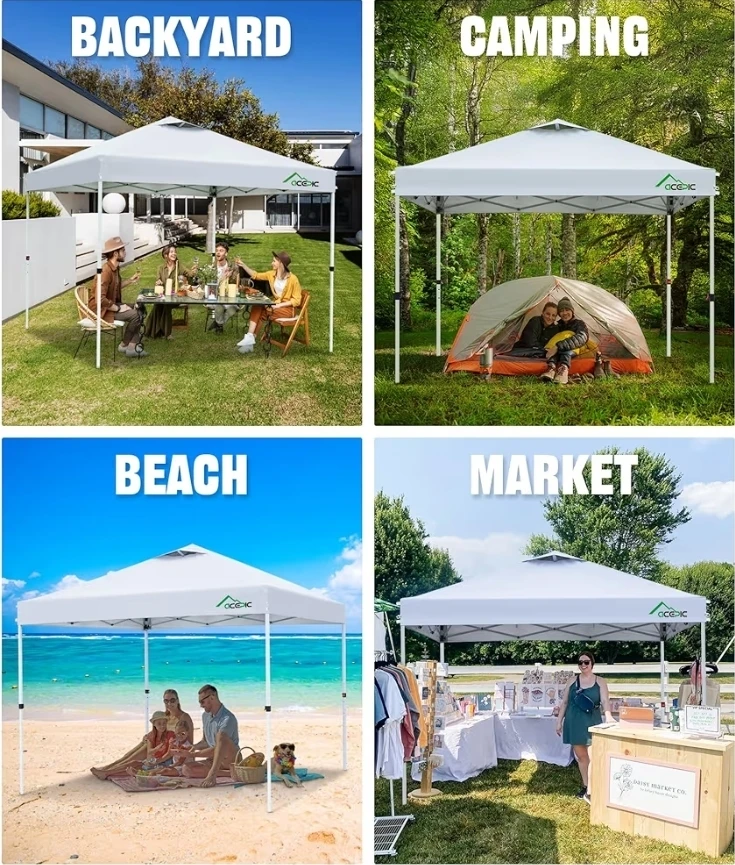 ACEPIC 10x10ft Pop Up Canopy Tent - photo 4