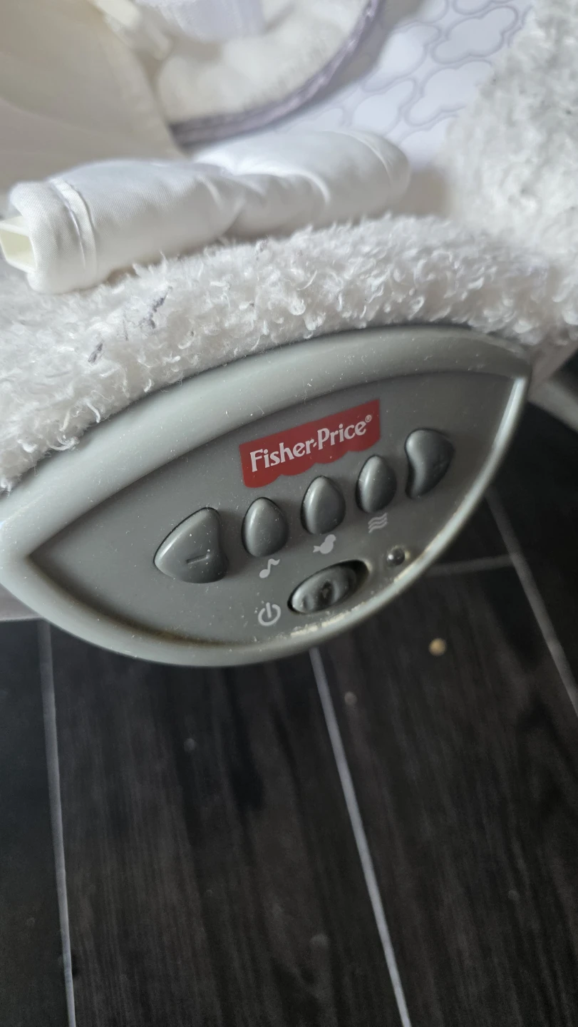 Fisher-Price White Sheep Baby Bouncer Seat - photo 4